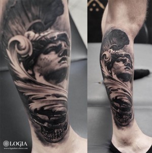tattoo_dios_griego_pierna_logia-barcelona_nikolay 